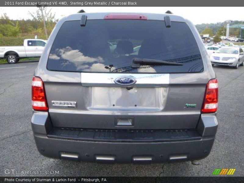 Sterling Grey Metallic / Charcoal Black 2011 Ford Escape Limited V6 4WD