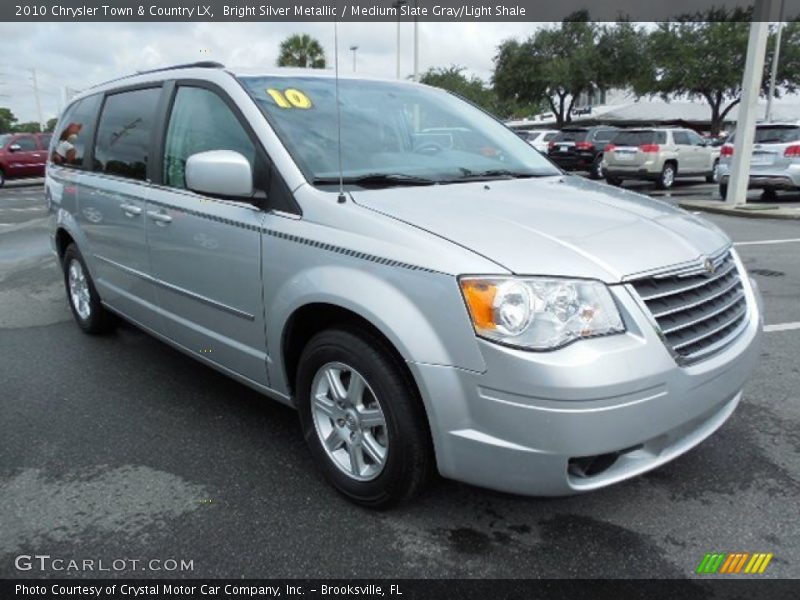 Front 3/4 View of 2010 Town & Country LX