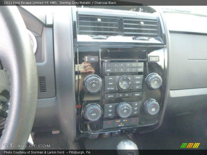 Sterling Grey Metallic / Charcoal Black 2011 Ford Escape Limited V6 4WD