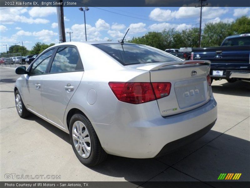 Bright Silver / Stone 2012 Kia Forte EX