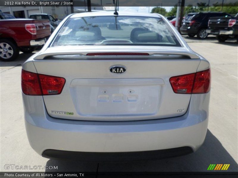 Bright Silver / Stone 2012 Kia Forte EX