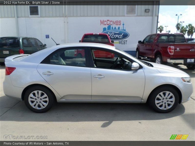 Bright Silver / Stone 2012 Kia Forte EX
