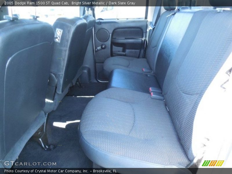 Bright Silver Metallic / Dark Slate Gray 2005 Dodge Ram 1500 ST Quad Cab