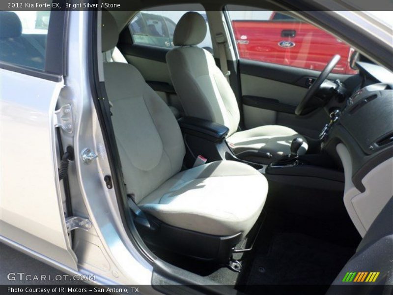 Bright Silver / Stone 2012 Kia Forte EX