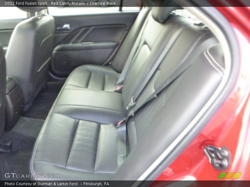 Red Candy Metallic / Charcoal Black 2012 Ford Fusion Sport