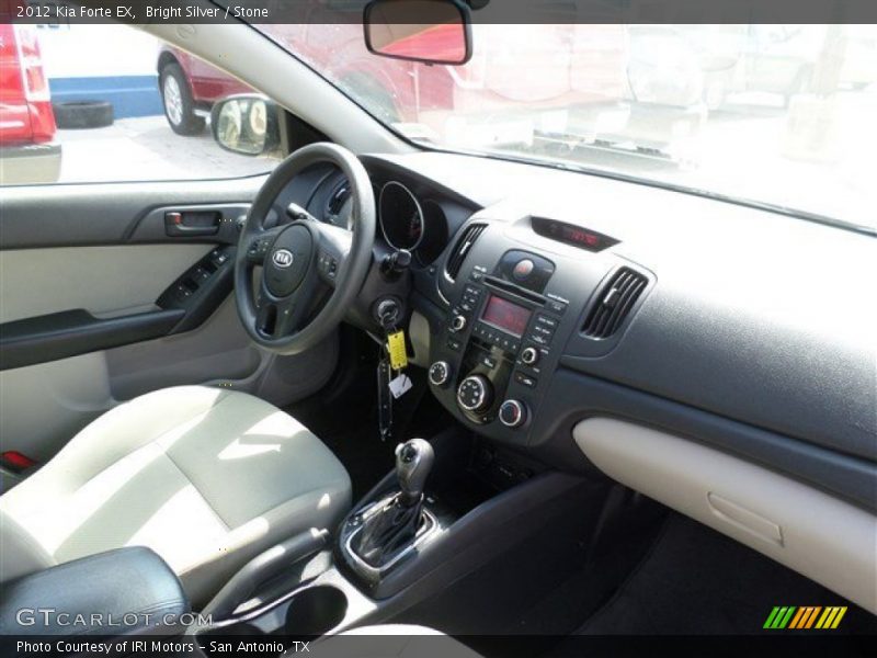 Bright Silver / Stone 2012 Kia Forte EX