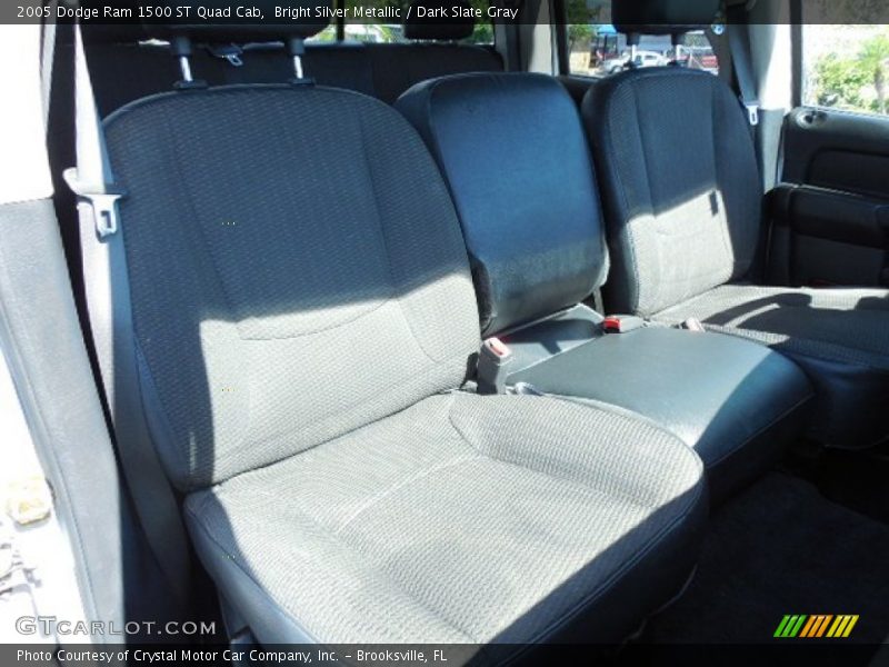 Bright Silver Metallic / Dark Slate Gray 2005 Dodge Ram 1500 ST Quad Cab