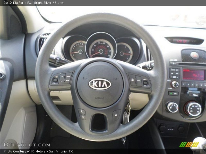 Bright Silver / Stone 2012 Kia Forte EX