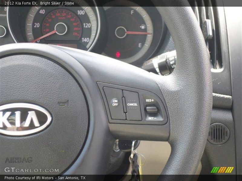 Bright Silver / Stone 2012 Kia Forte EX