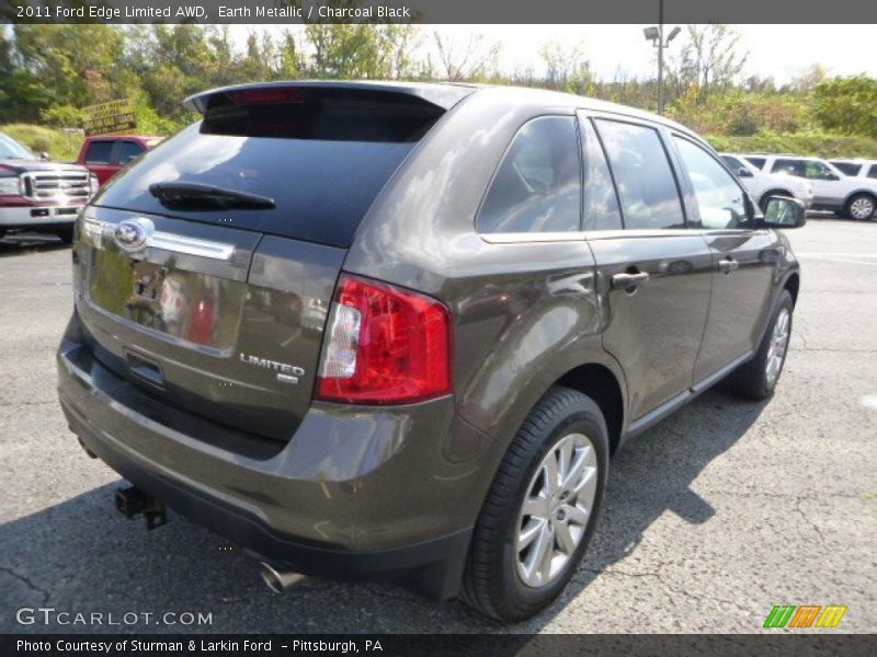 Earth Metallic / Charcoal Black 2011 Ford Edge Limited AWD