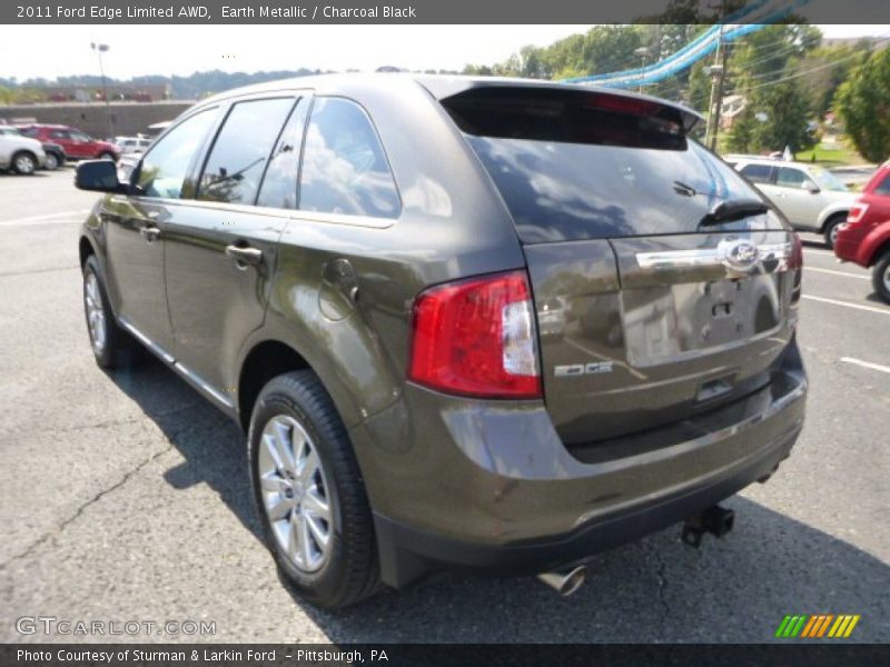 Earth Metallic / Charcoal Black 2011 Ford Edge Limited AWD