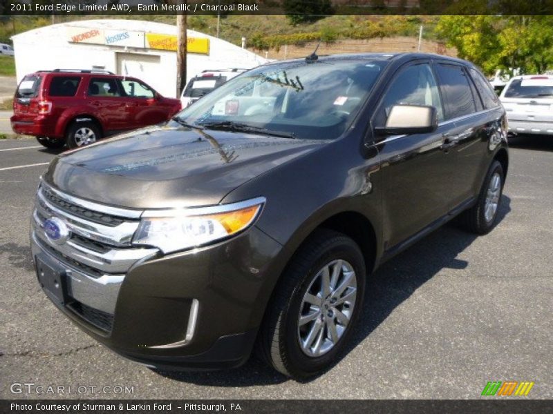 Earth Metallic / Charcoal Black 2011 Ford Edge Limited AWD