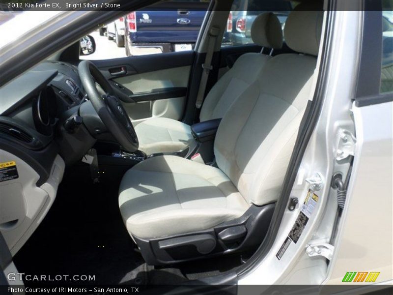 Bright Silver / Stone 2012 Kia Forte EX