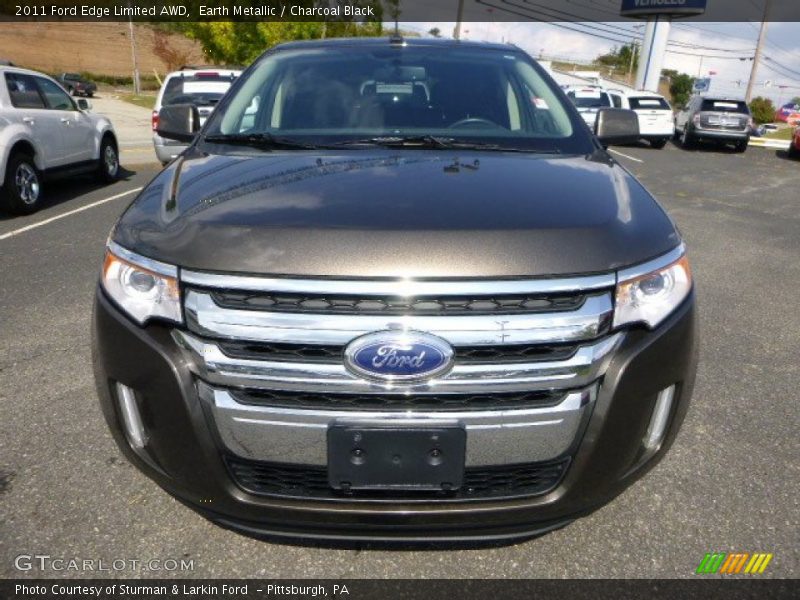 Earth Metallic / Charcoal Black 2011 Ford Edge Limited AWD