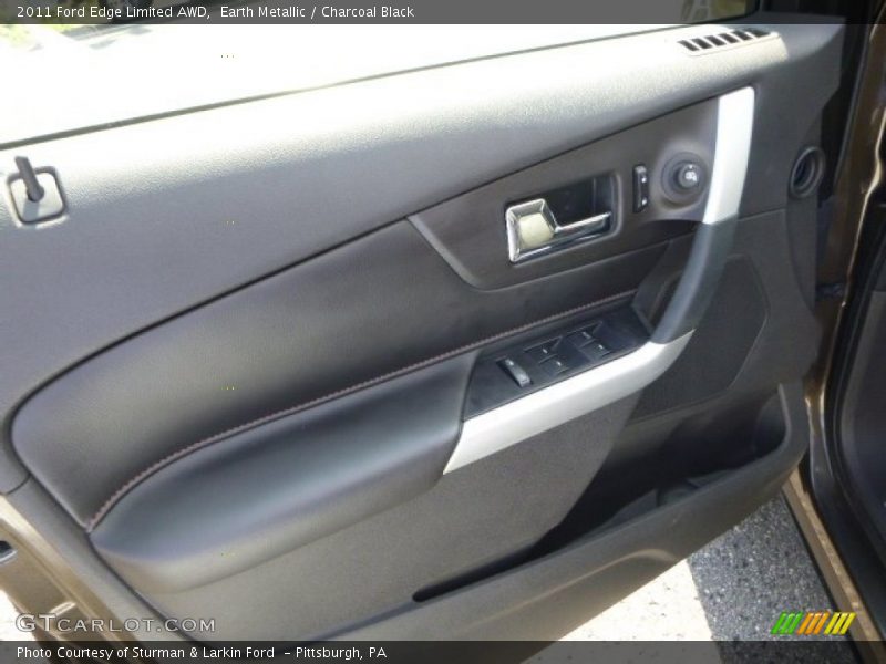 Earth Metallic / Charcoal Black 2011 Ford Edge Limited AWD