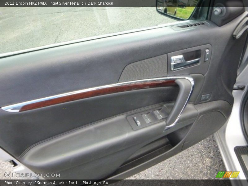 Ingot Silver Metallic / Dark Charcoal 2012 Lincoln MKZ FWD