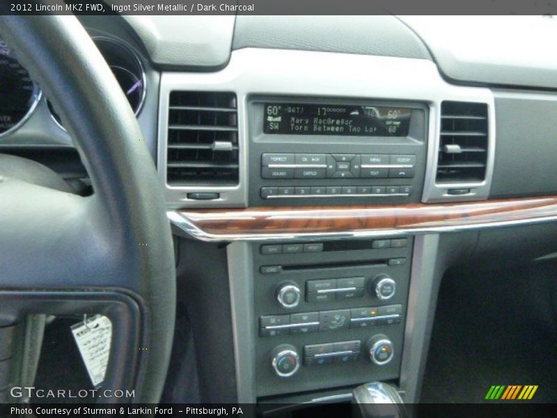 Ingot Silver Metallic / Dark Charcoal 2012 Lincoln MKZ FWD