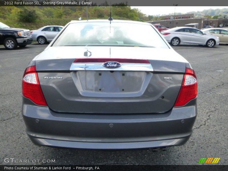 Sterling Grey Metallic / Camel 2012 Ford Fusion SEL