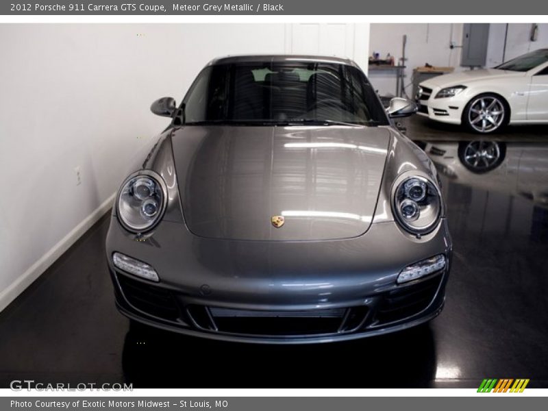 Meteor Grey Metallic / Black 2012 Porsche 911 Carrera GTS Coupe