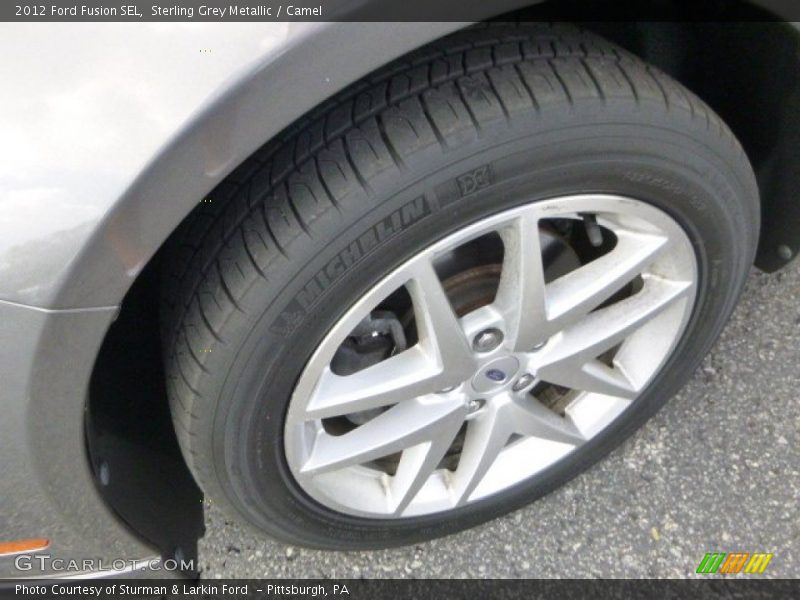 Sterling Grey Metallic / Camel 2012 Ford Fusion SEL