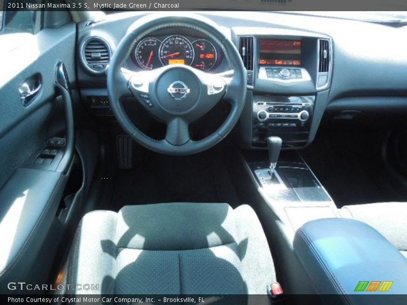 Mystic Jade Green / Charcoal 2011 Nissan Maxima 3.5 S