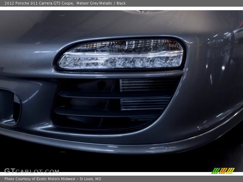 Meteor Grey Metallic / Black 2012 Porsche 911 Carrera GTS Coupe