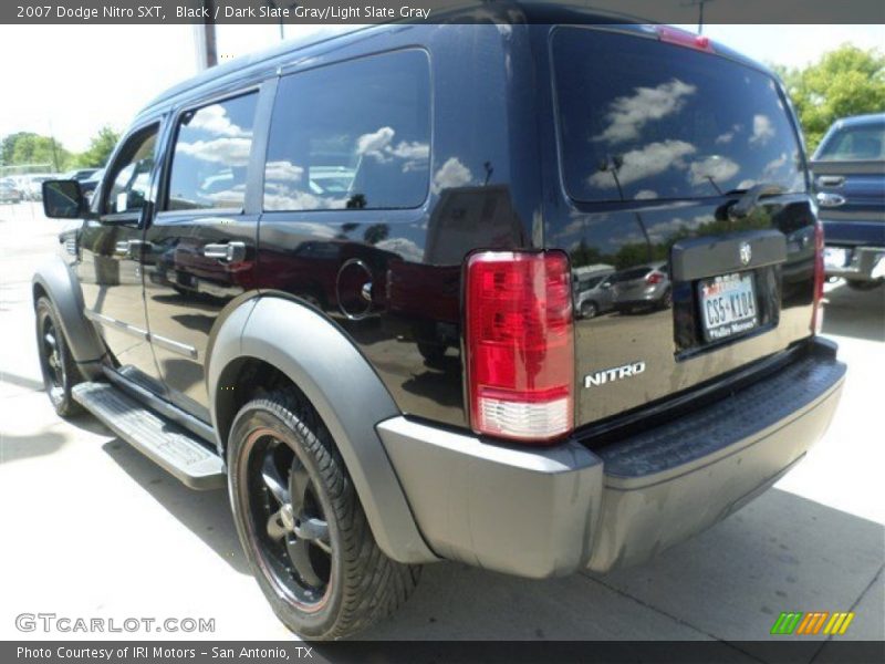 Black / Dark Slate Gray/Light Slate Gray 2007 Dodge Nitro SXT