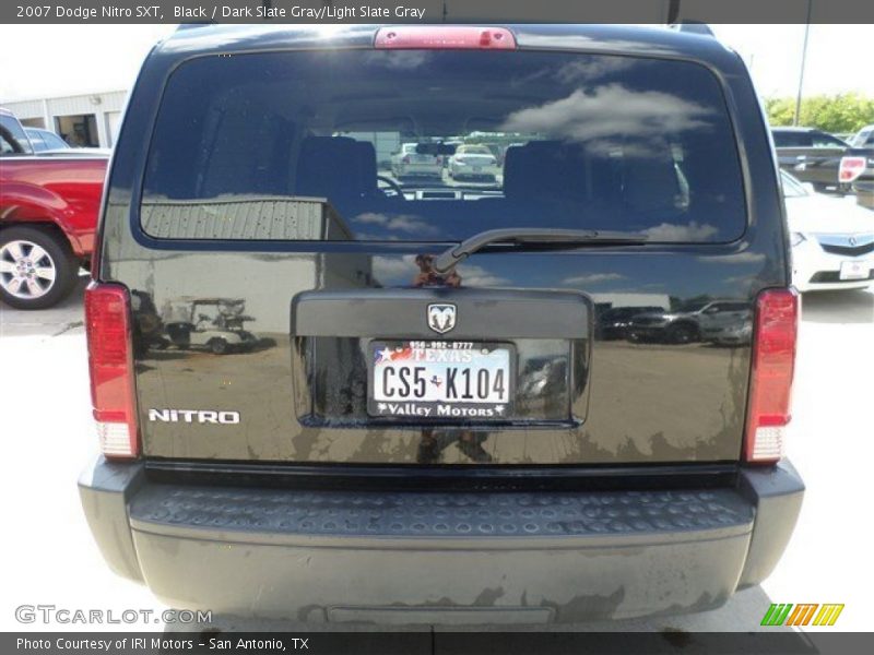 Black / Dark Slate Gray/Light Slate Gray 2007 Dodge Nitro SXT