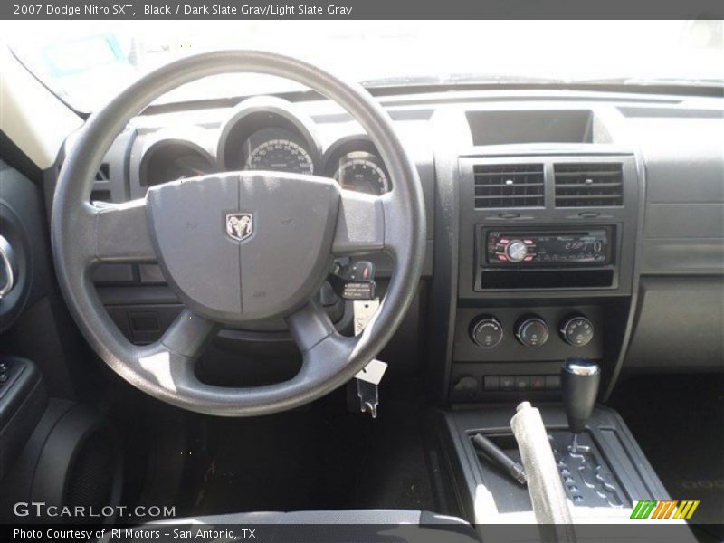 Black / Dark Slate Gray/Light Slate Gray 2007 Dodge Nitro SXT