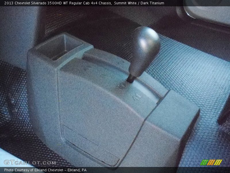 Summit White / Dark Titanium 2013 Chevrolet Silverado 3500HD WT Regular Cab 4x4 Chassis