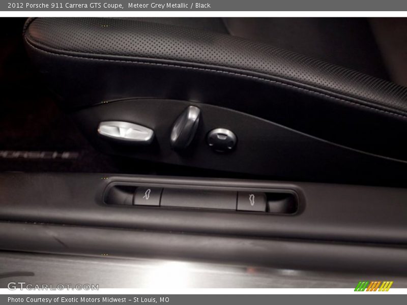 Meteor Grey Metallic / Black 2012 Porsche 911 Carrera GTS Coupe