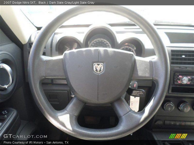 Black / Dark Slate Gray/Light Slate Gray 2007 Dodge Nitro SXT