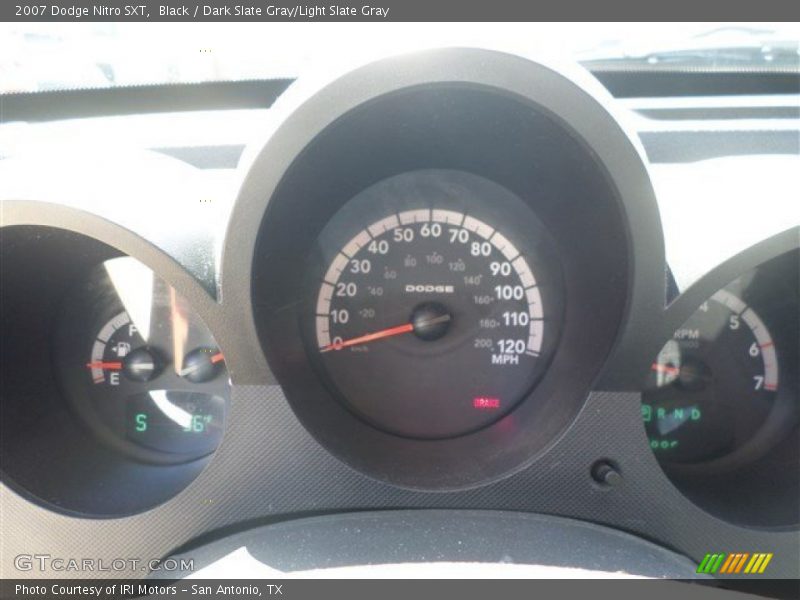 Black / Dark Slate Gray/Light Slate Gray 2007 Dodge Nitro SXT