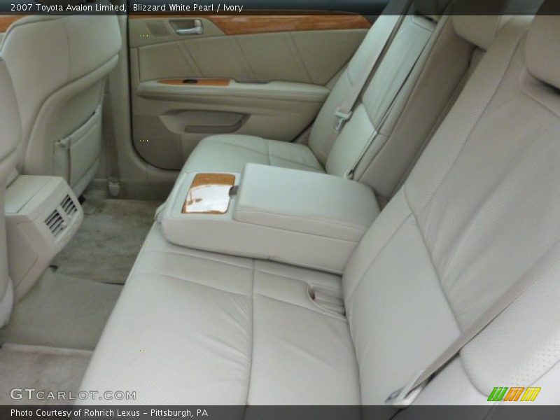 Blizzard White Pearl / Ivory 2007 Toyota Avalon Limited