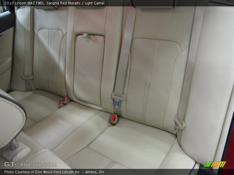 Sangria Red Metallic / Light Camel 2010 Lincoln MKZ FWD