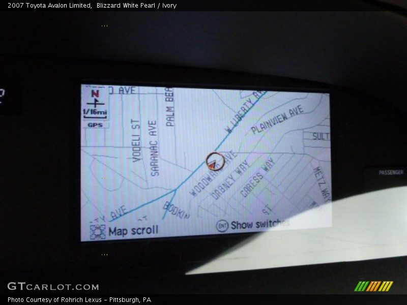 Blizzard White Pearl / Ivory 2007 Toyota Avalon Limited