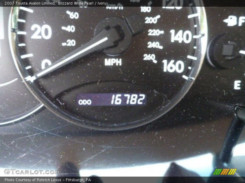 Blizzard White Pearl / Ivory 2007 Toyota Avalon Limited