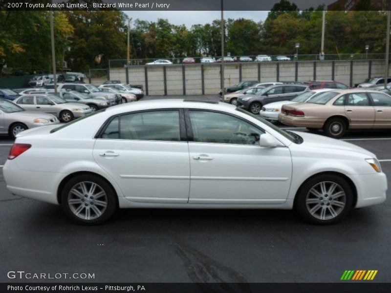 Blizzard White Pearl / Ivory 2007 Toyota Avalon Limited