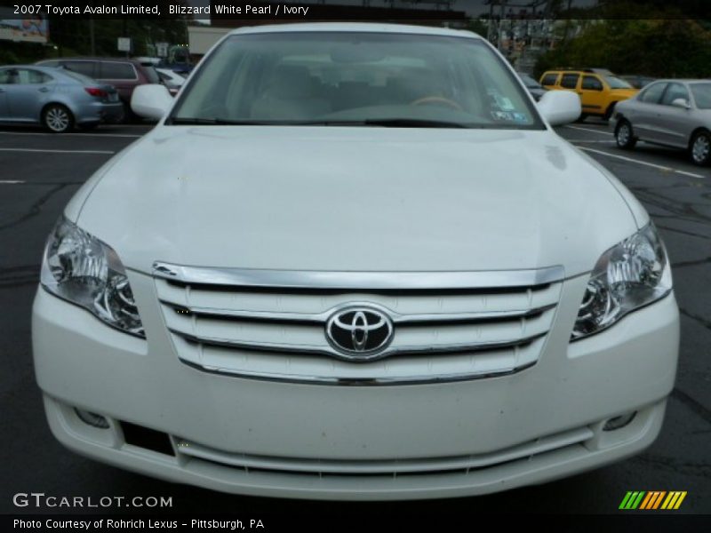 Blizzard White Pearl / Ivory 2007 Toyota Avalon Limited