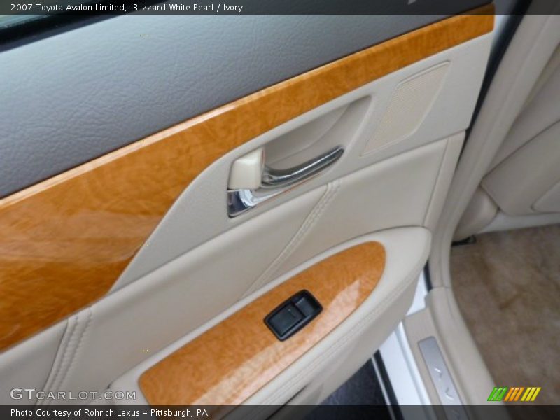 Blizzard White Pearl / Ivory 2007 Toyota Avalon Limited