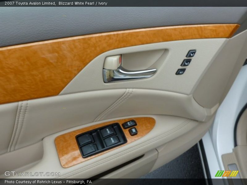 Blizzard White Pearl / Ivory 2007 Toyota Avalon Limited