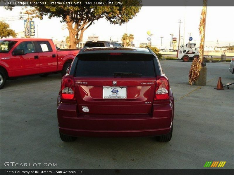 Inferno Red Crystal Pearl / Dark Slate Gray 2010 Dodge Caliber SXT