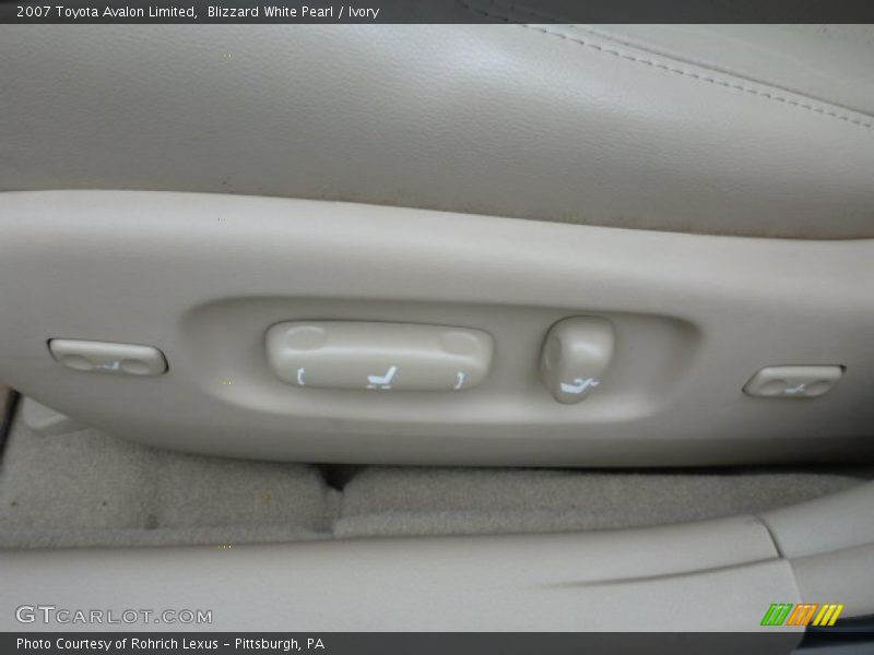 Blizzard White Pearl / Ivory 2007 Toyota Avalon Limited