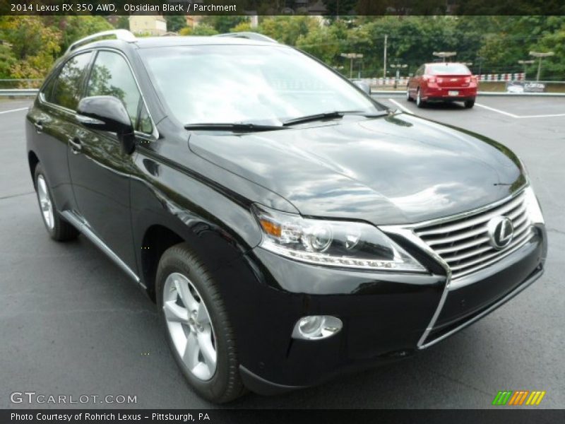 Front 3/4 View of 2014 RX 350 AWD