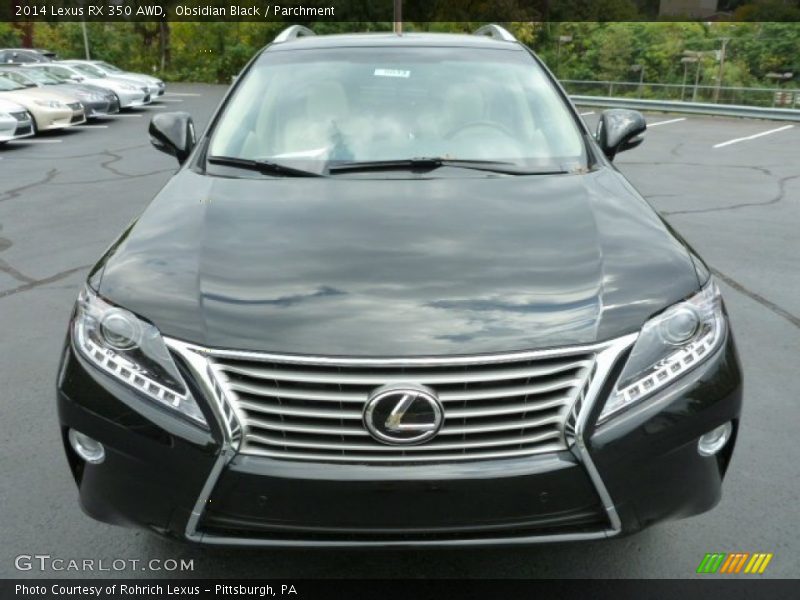 Obsidian Black / Parchment 2014 Lexus RX 350 AWD
