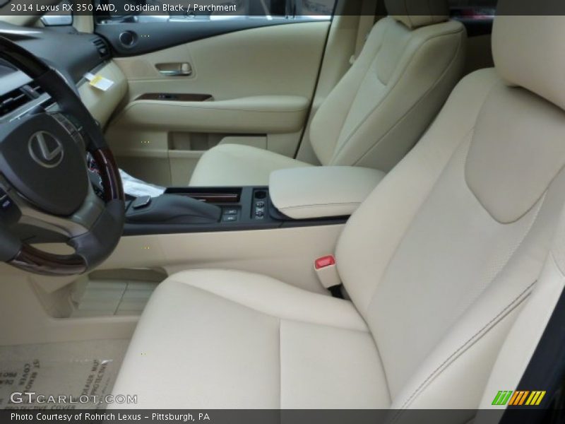 Obsidian Black / Parchment 2014 Lexus RX 350 AWD