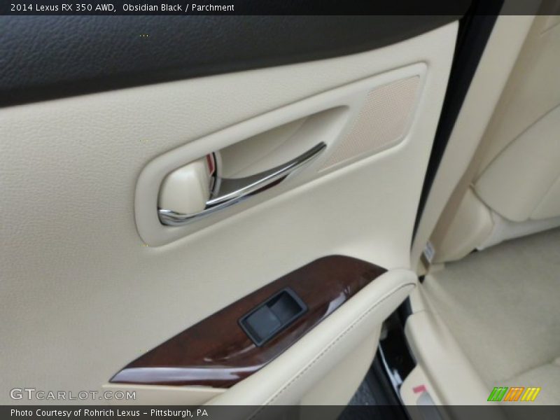 Obsidian Black / Parchment 2014 Lexus RX 350 AWD