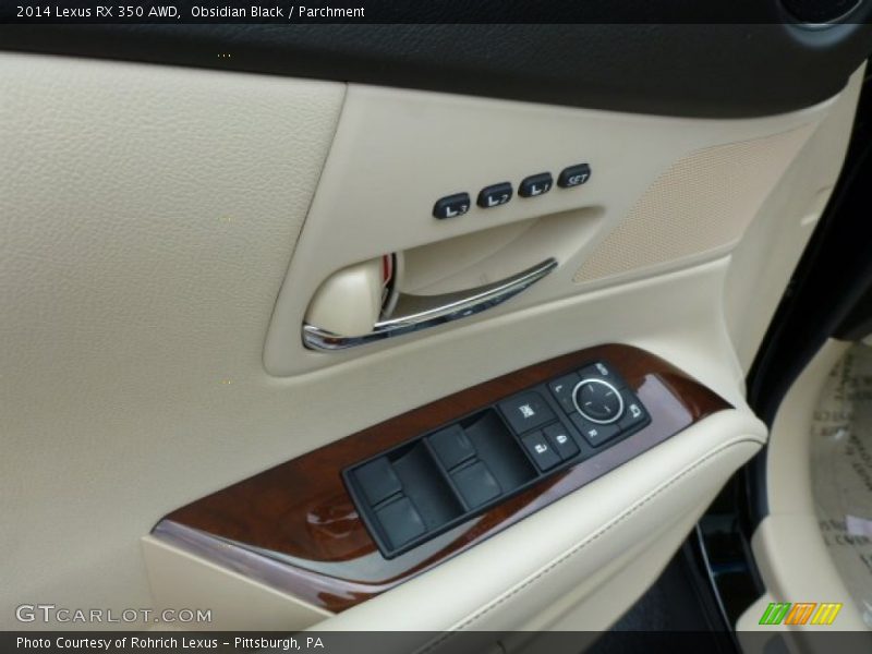 Controls of 2014 RX 350 AWD