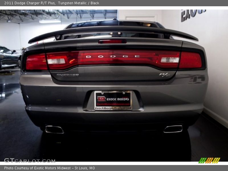 Tungsten Metallic / Black 2011 Dodge Charger R/T Plus