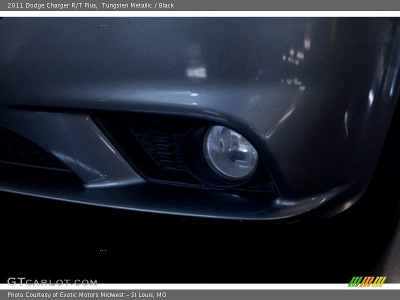 Tungsten Metallic / Black 2011 Dodge Charger R/T Plus